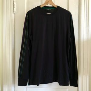 Paul Smith PS Long Stripe Sleeve T-Shirt